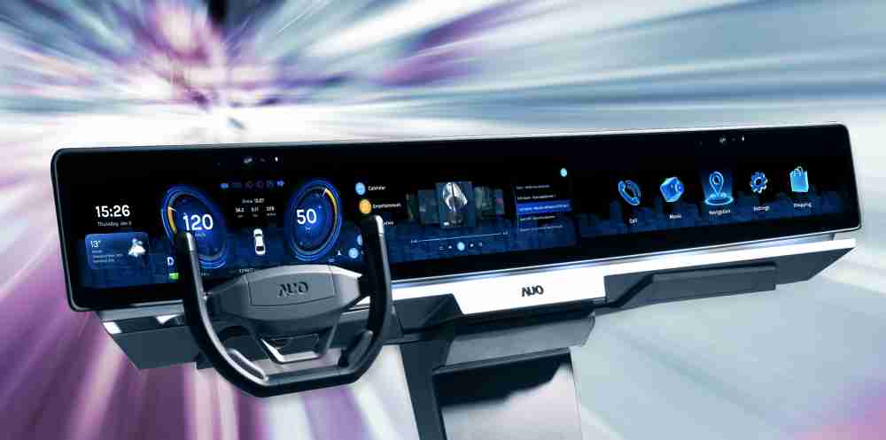 龙门国际开拓前瞻显示技术创新应用，，，，结合优异整合设计能力，，，开发智能车载FIDM Plus一体化显示方案，，，让驾驶操作与车内娱乐体验再进化